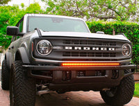 2021+ Ford Bronco Modular Bumper 40in Light Bar - Slim M&R Automotive