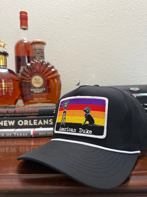 American Duke Apparel Company Ranch Sunset Cap - Black Rope