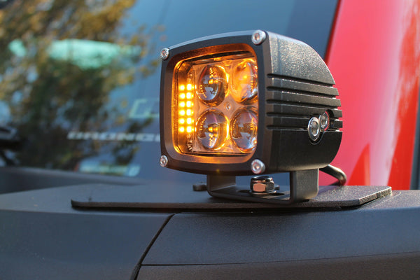 2022+ Ford Bronco Raptor Hood Mount/Ditch Lights/Pillars M&R Automotive