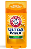 Arm & Hammer Deodorant Ultra Max Solid Fresh 2.6 oz. ( 6 Pack )