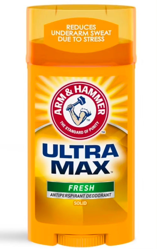 Arm & Hammer Deodorant Ultra Max Solid Fresh 2.6 oz. ( 6 Pack )