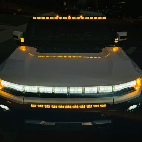 2022+ GMC Hummer EV Hood Mount Ditch Lights - PRO M&R Automotive