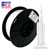 Ice White AF 1.75mm PLA+ Filament Made in the USA! American Filament