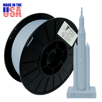 Icy Blue AF 1.75mm PLA+ Filament Made in the USA! American Filament