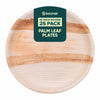 Bosnal - Palm Leaf Biodegradable Plates, 10 inch, Round Bosnal