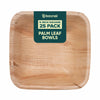 Bosnal - Palm Leaf Biodegradable Bowls, 5 inch, Square Bosnal