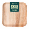 Bosnal - Palm Leaf Biodegradable Plates, 10 inch, Square Bosnal