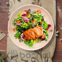 Bosnal - Palm Leaf Biodegradable Plates, 9 inch, Round Bosnal