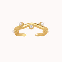 Iris Pearl Ring Caris Jewelry