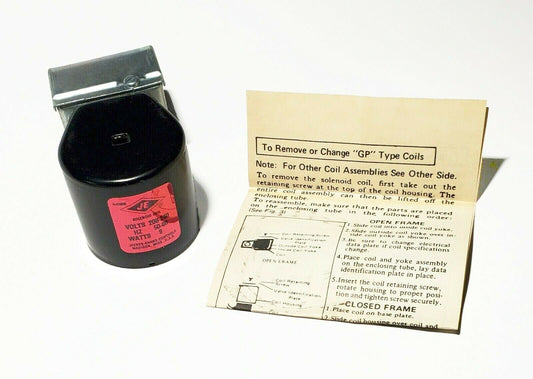 Low Price for All JE / Parker G-23MM Industrial Solenoid Valve Coil NOS