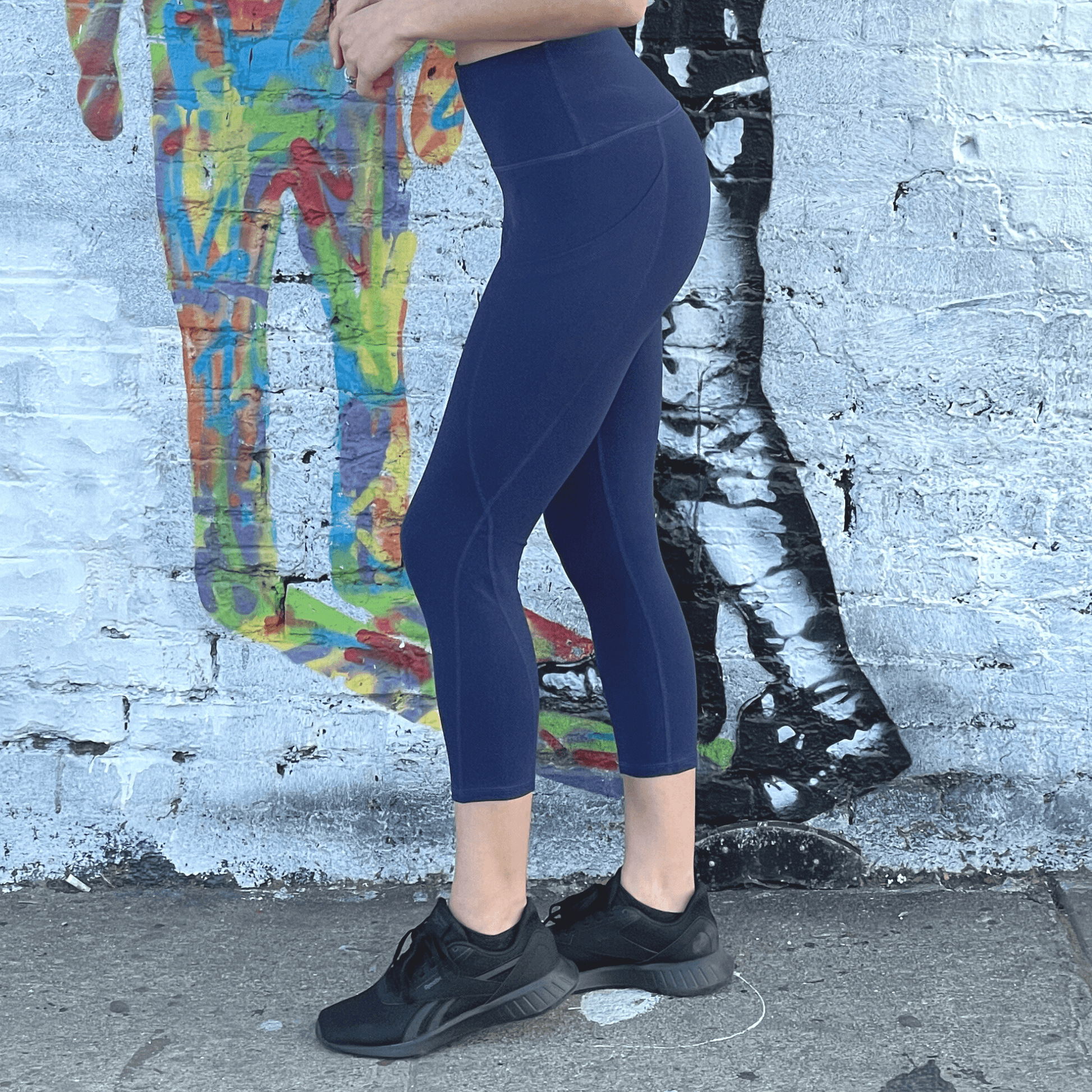 Seajoy Athletic High-Waisted Capri Leggings with Hip Pockets Jupiter Gear