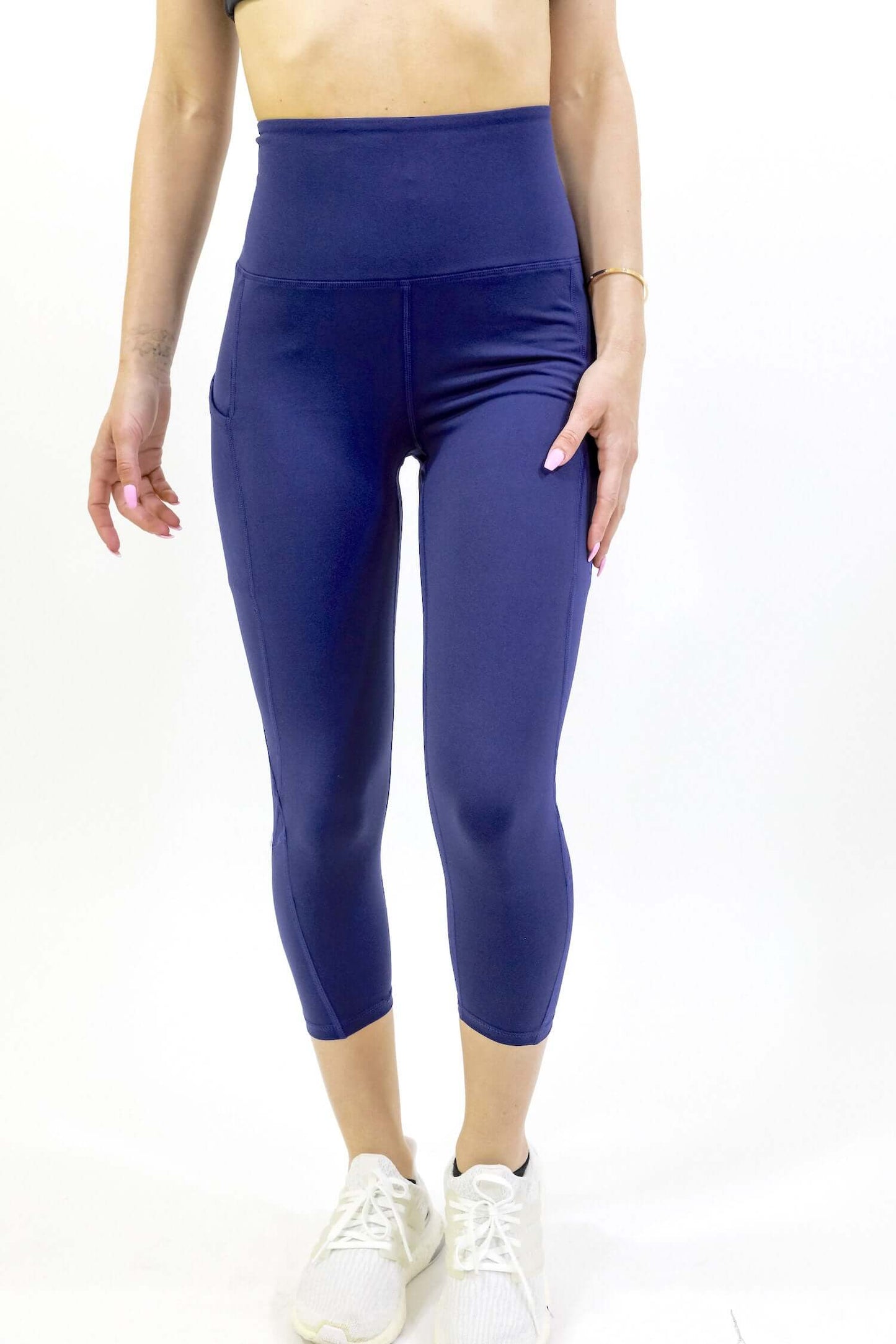 Seajoy Athletic High-Waisted Capri Leggings with Hip Pockets Jupiter Gear