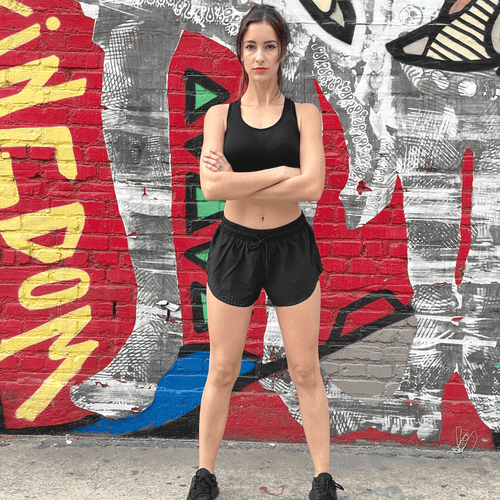 Arielle Athletic Shorts with Built-In Compression Jupiter Gear