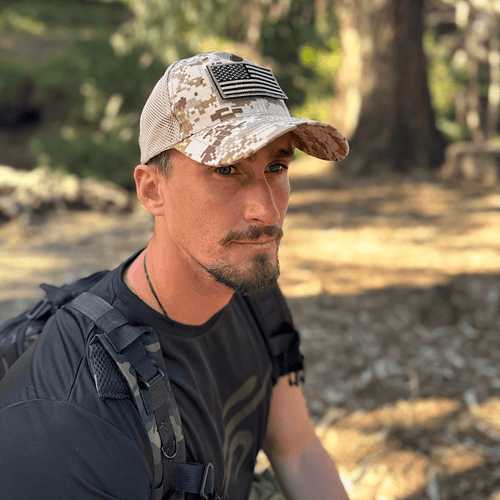 Tactical-Style Patch Hat with Adjustable Strap Jupiter Gear