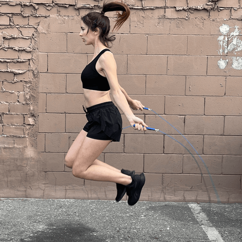 Weighted Jump Rope with Adjustable Steel Wire Cable Jupiter Gear
