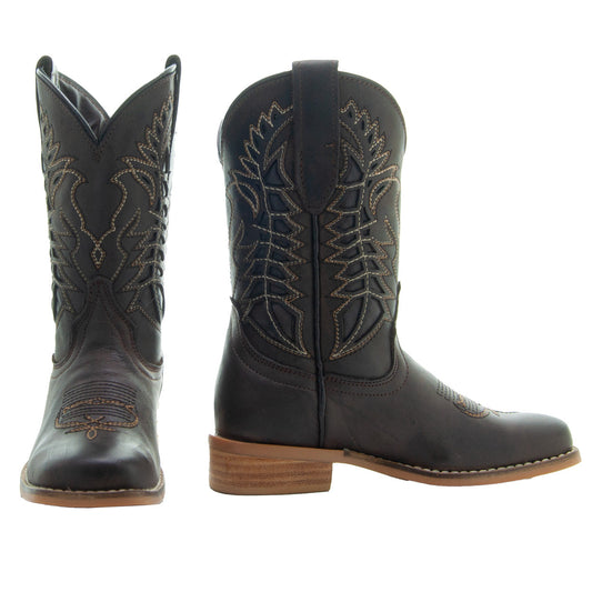 Soto Boots Kids' Brown Country Boots | Everyday Western Boots for Kids K3007RU
