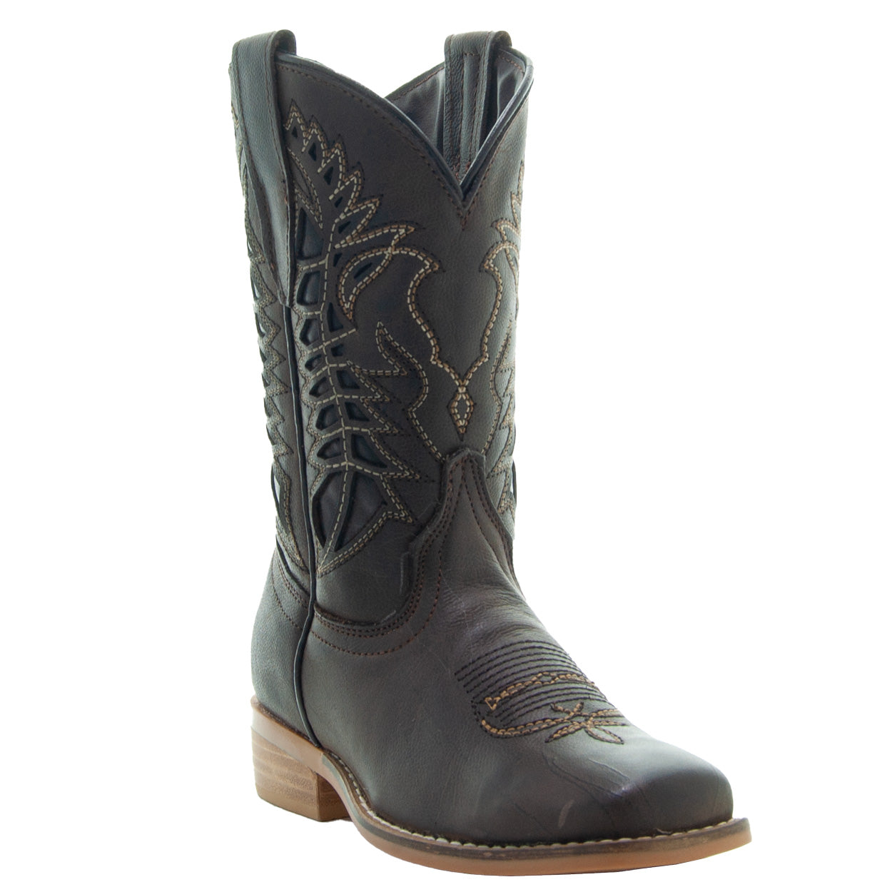 Soto Boots Kids' Brown Country Boots | Everyday Western Boots for Kids K3007RU