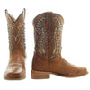 Soto Boots Kids' Tan Country Boots | Everyday Western Boots for Kids (K3007RU)