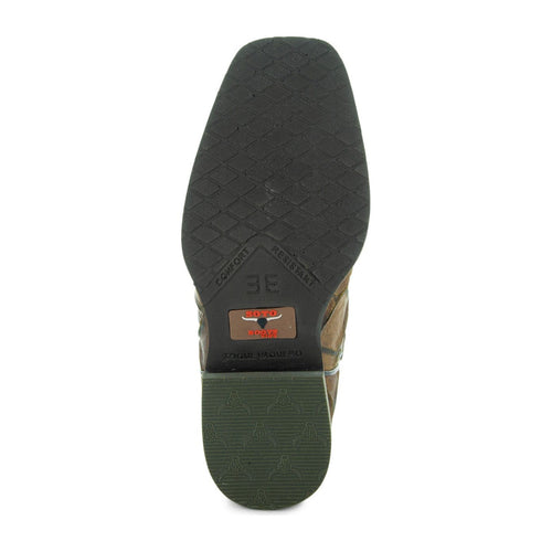 Soto Boots Soto Boots Kids Pirarucu Print Cowboy Boots K4008