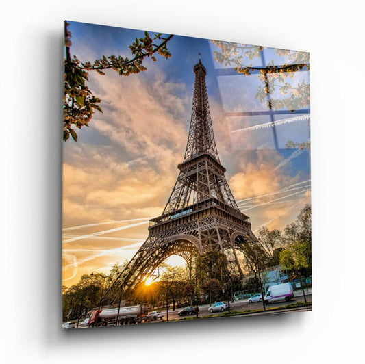 Insigneart USA Insigneart USA Eiffel Tower Glass Wall Art