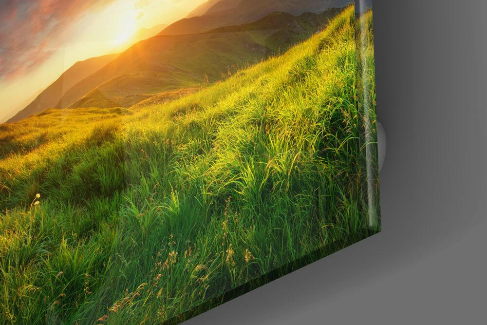 Insigneart USA Insigneart USA Mountain Landscape Glass Wall Art
