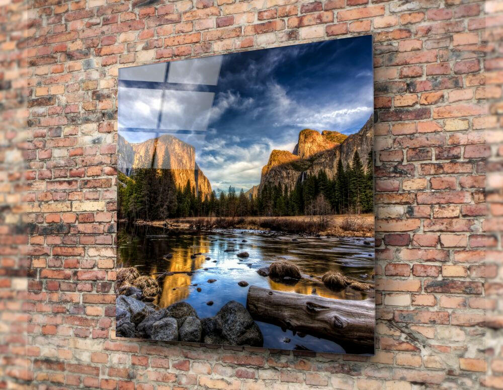 Insigneart USA Insigneart USA Lakeside Glass Wall Art