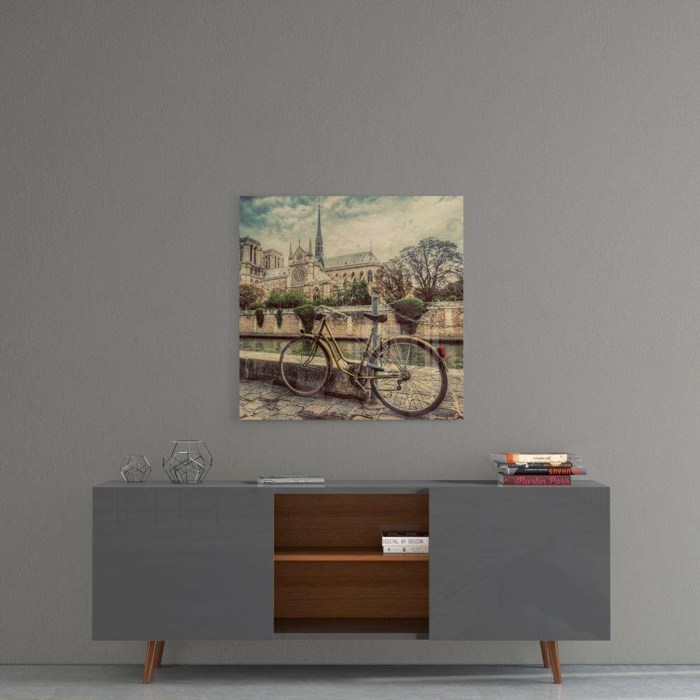 Insigneart USA Insigneart USA Bicycle Glass Wall Art
