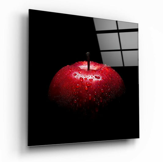 Insigneart USA Insigneart USA Red Apple Glass Wall Art