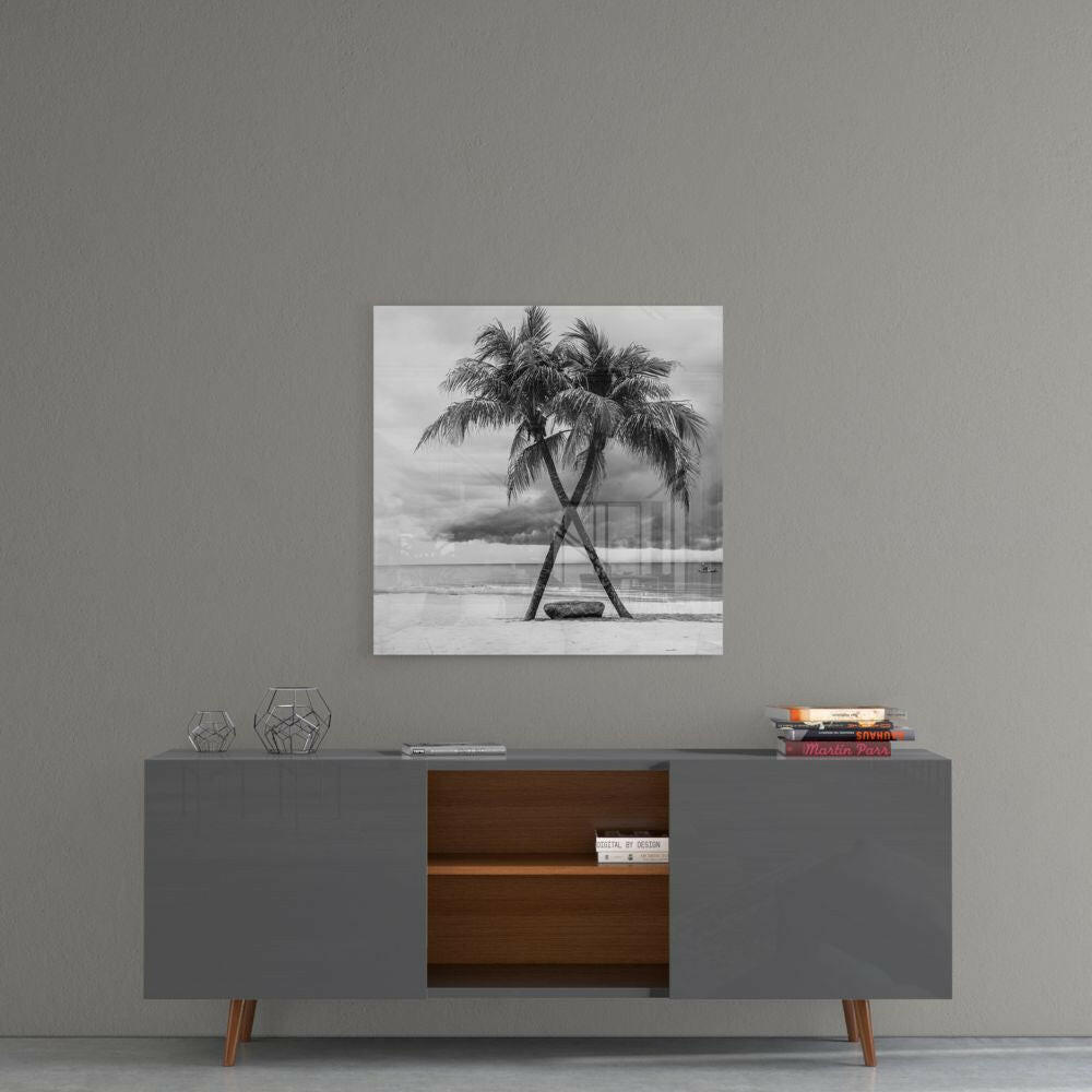 Insigneart USA Insigneart USA Palm Trees Glass Wall Art