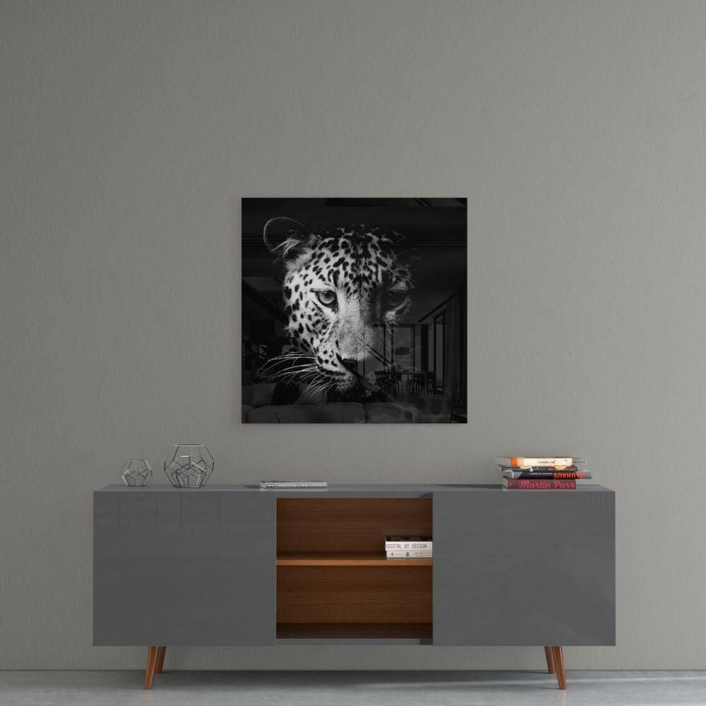 Insigneart USA Insigneart USA Leopard Glass Wall Art