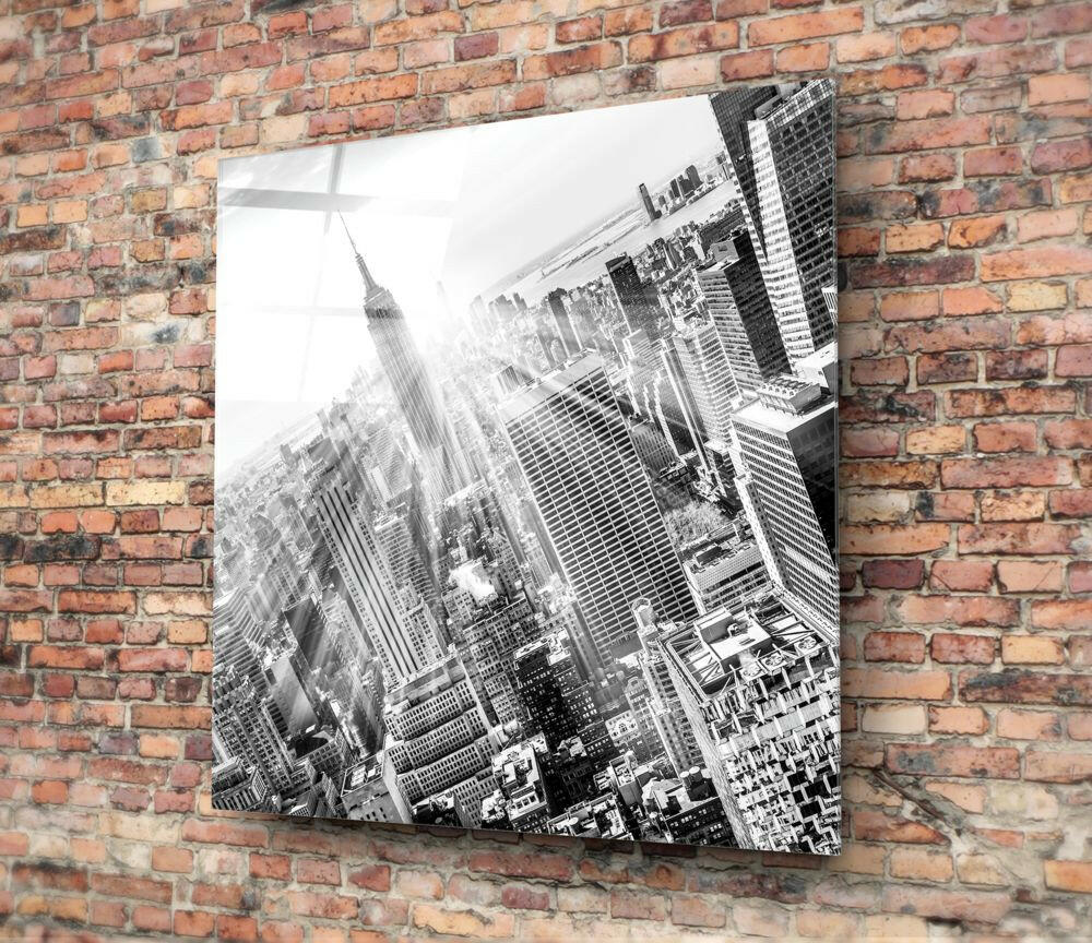 Insigneart USA Insigneart USA New York Glass Wall Art