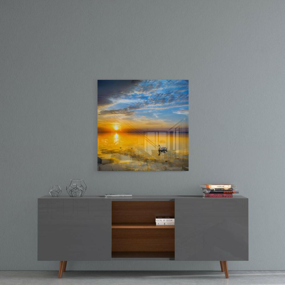 Insigneart USA Insigneart USA Sunset Glass Wall Art
