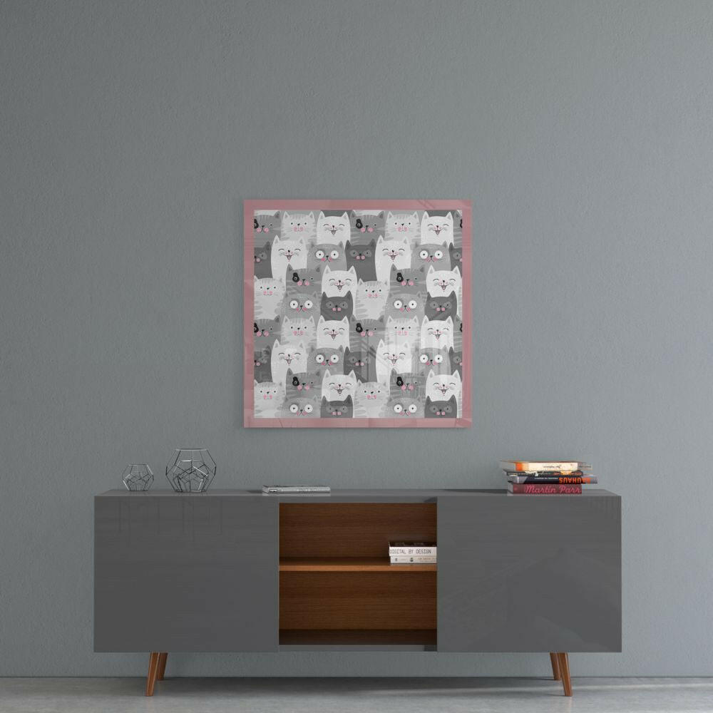 Insigneart USA Insigneart USA Cats Glass Wall Art