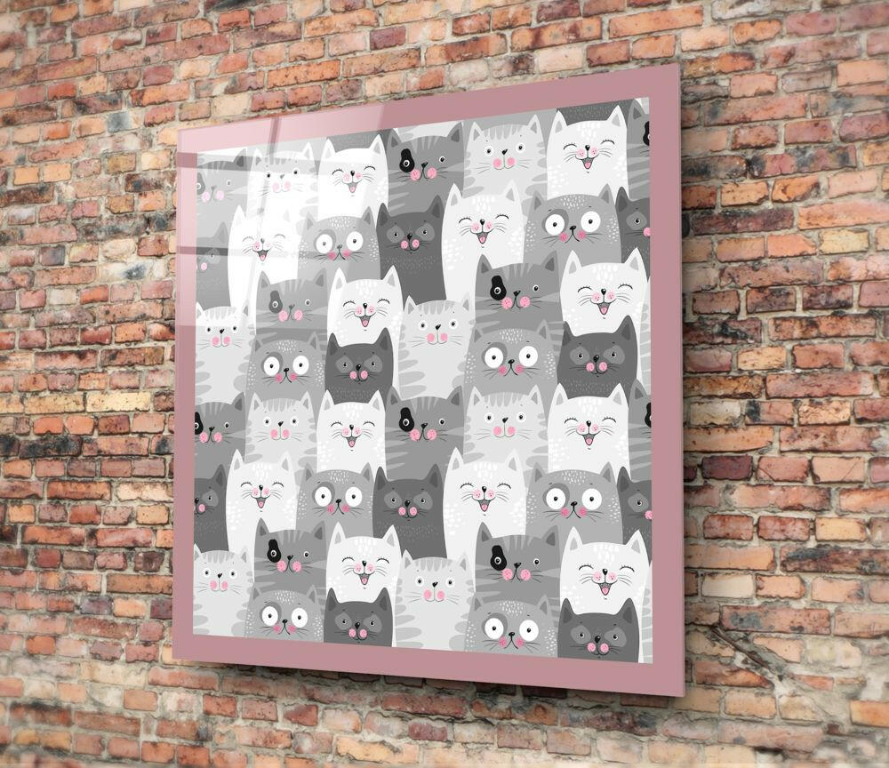 Insigneart USA Insigneart USA Cats Glass Wall Art
