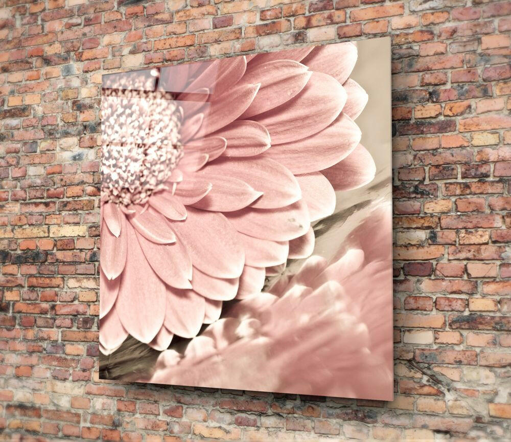 Insigneart USA Insigneart USA Pink Flower Glass Wall Art