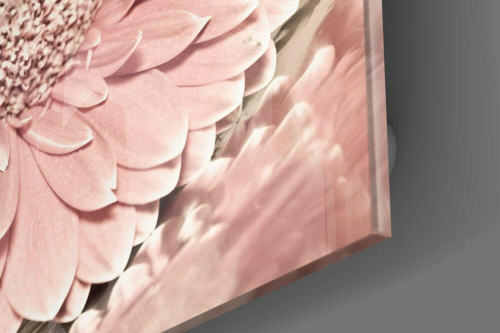 Insigneart USA Insigneart USA Pink Flower Glass Wall Art