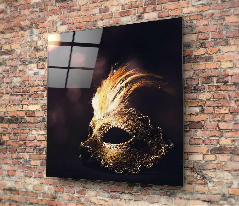 Insigneart USA Insigneart USA Prom Mask Glass Wall Art