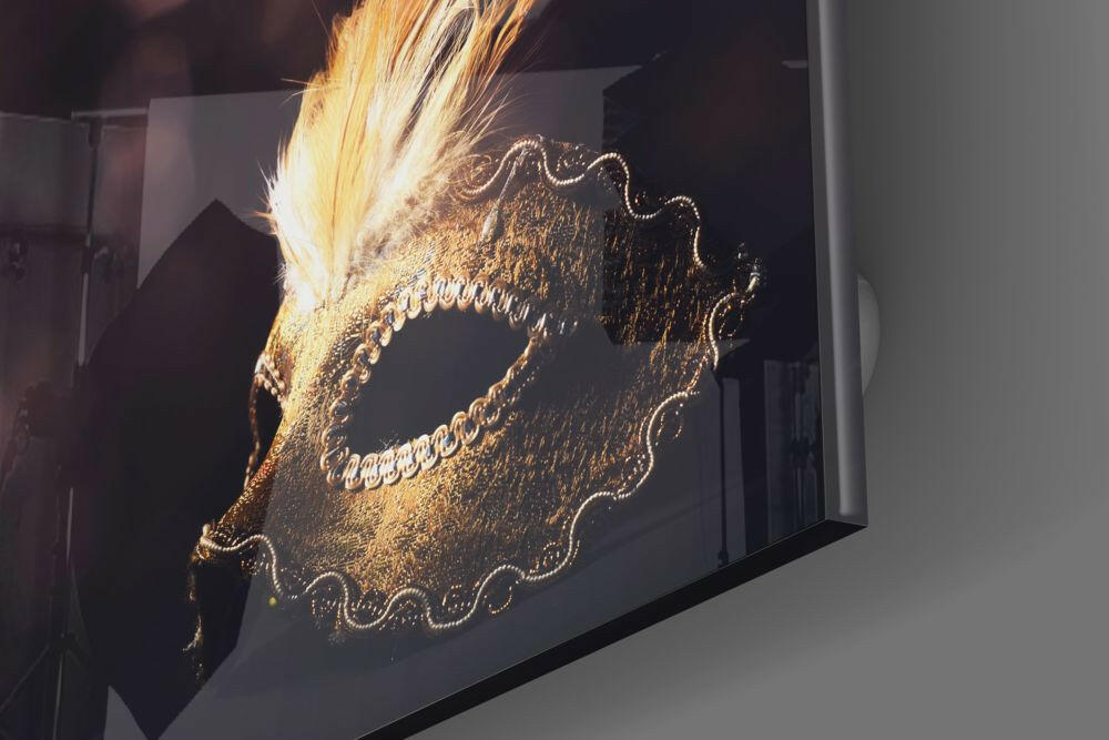 Insigneart USA Insigneart USA Prom Mask Glass Wall Art