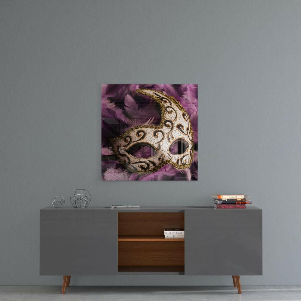 Insigneart USA Insigneart USA Prom Mask Glass Wall Art