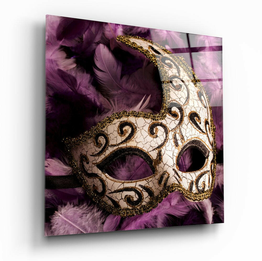 Insigneart USA Insigneart USA Prom Mask Glass Wall Art