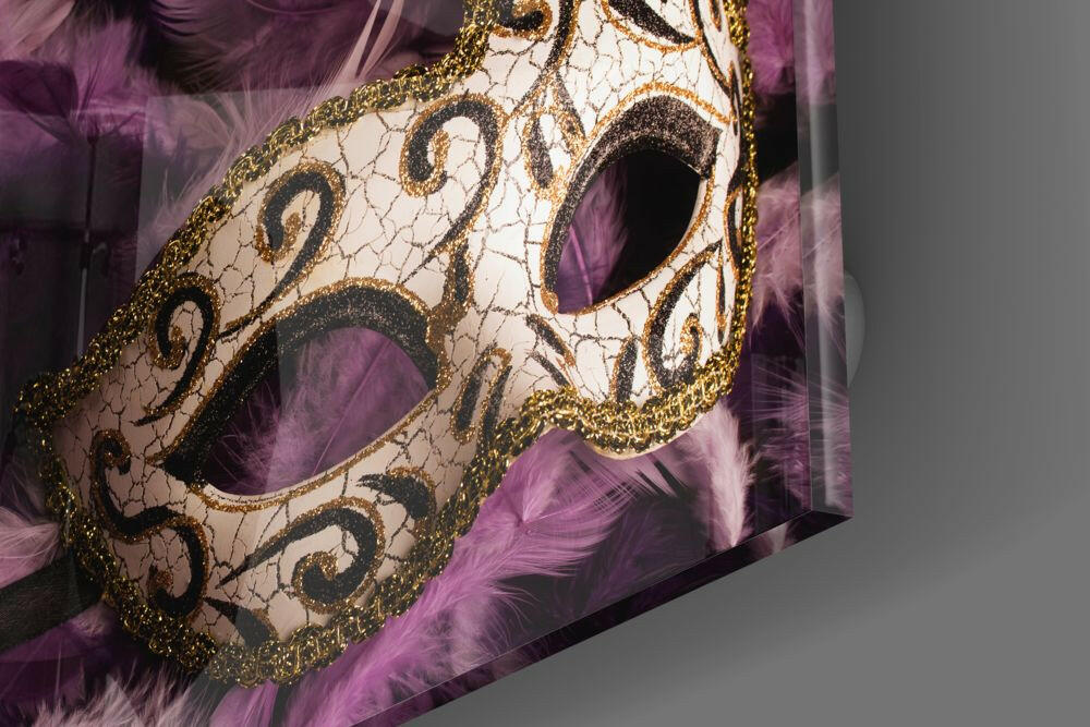 Insigneart USA Insigneart USA Prom Mask Glass Wall Art