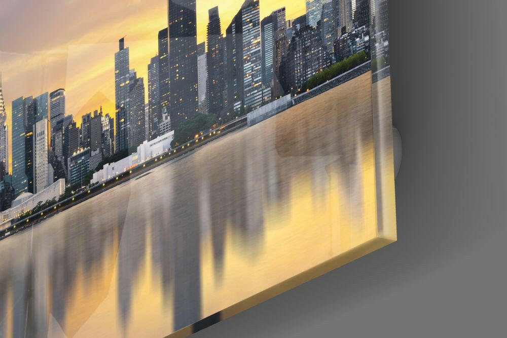 Insigneart USA Insigneart USA City Glass Wall Art
