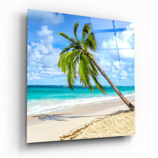 Insigneart USA Insigneart USA Palm Tree Glass Wall Art