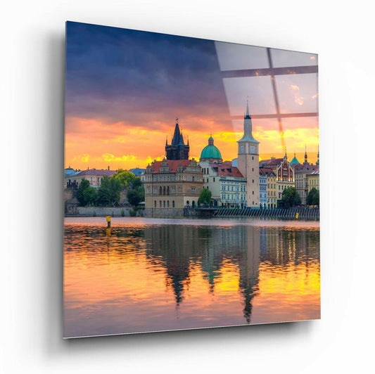 Insigneart USA Insigneart USA Prague Glass Wall Art