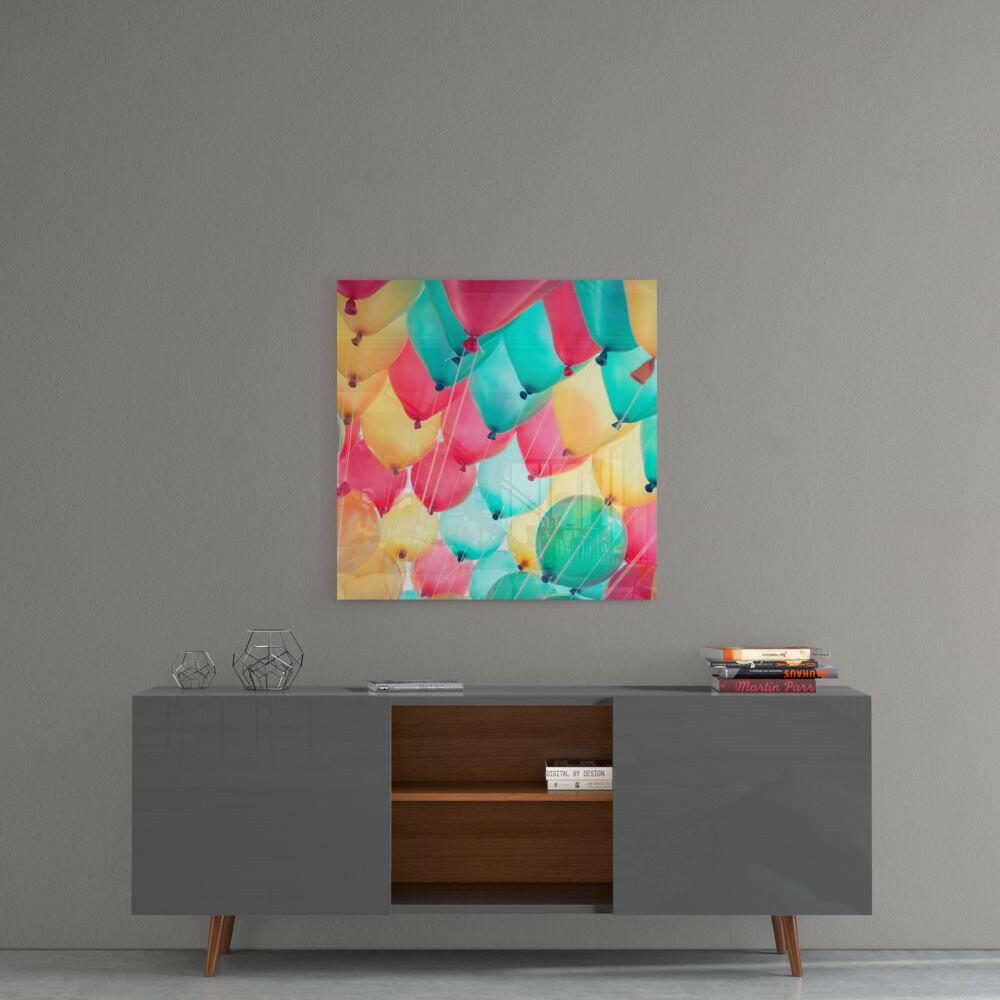 Insigneart USA Insigneart USA Balloons Glass Wall Art