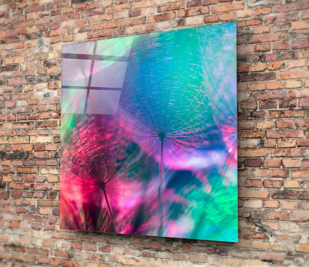 Insigneart USA Insigneart USA Dandelion Glass Wall Art