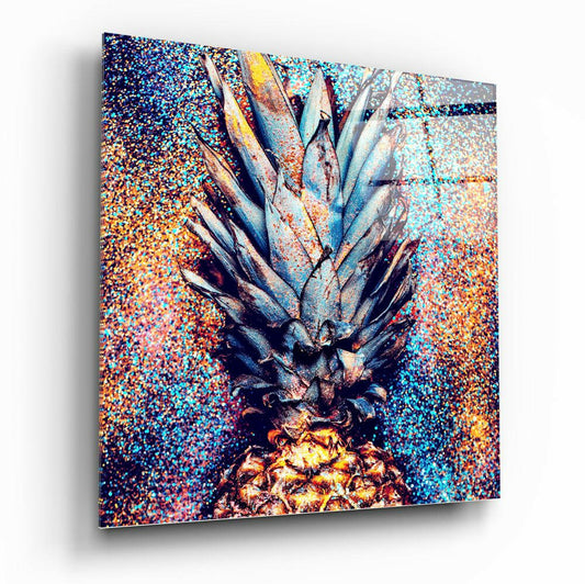 Insigneart USA Insigneart USA Pineapple Glass Wall Art