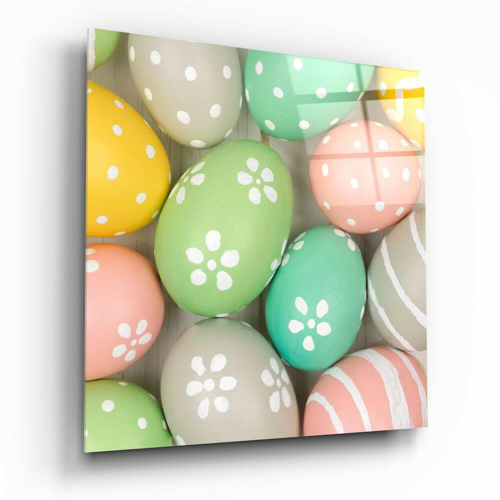 Insigneart USA Insigneart USA Eggs Glass Wall Art