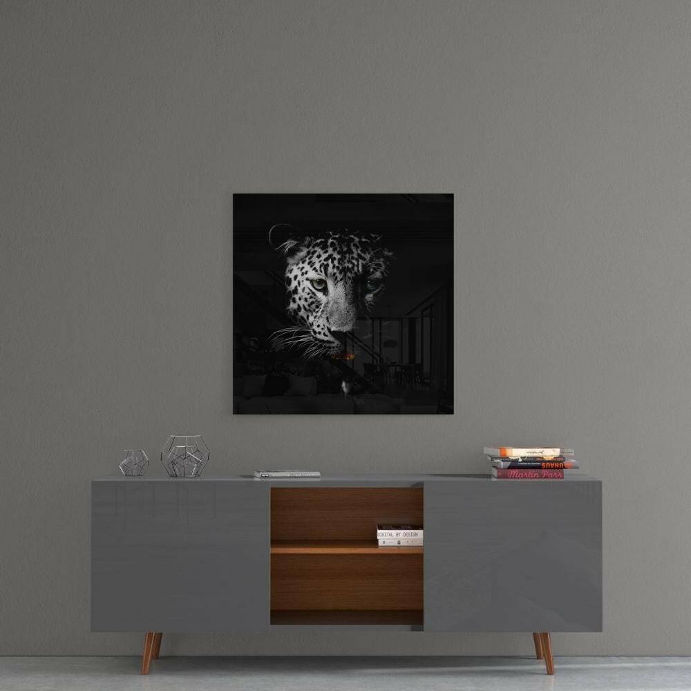 Insigneart USA Insigneart USA Leopard Glass Wall Art