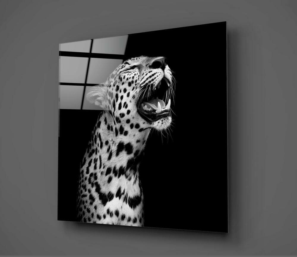 Insigneart USA Insigneart USA Leopard Glass Wall Art